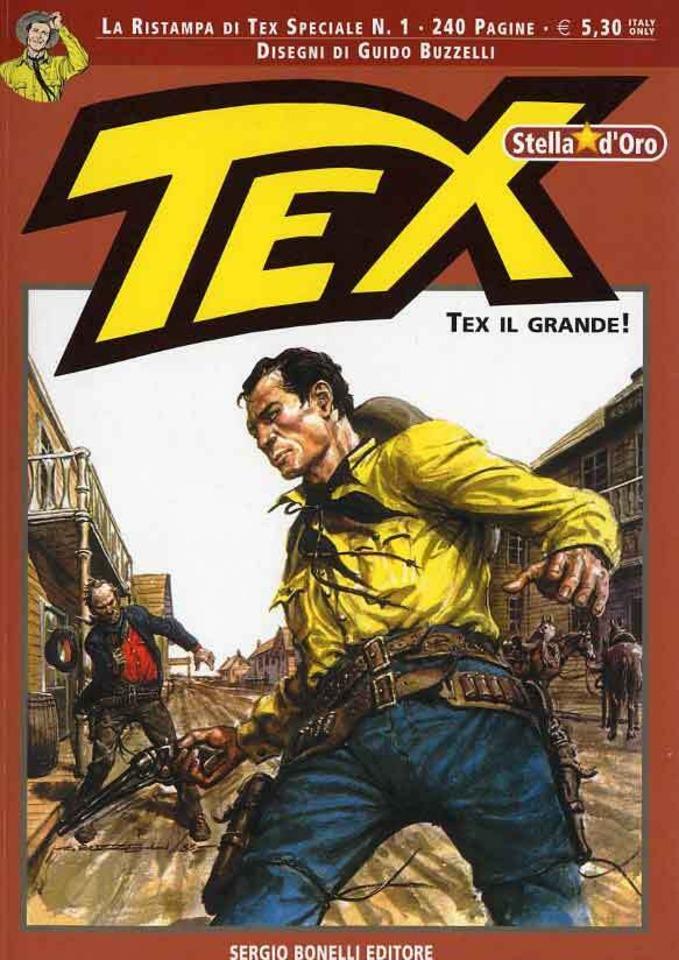 Tex Stella d'Oro cover — © Sergio Bonelli Editore