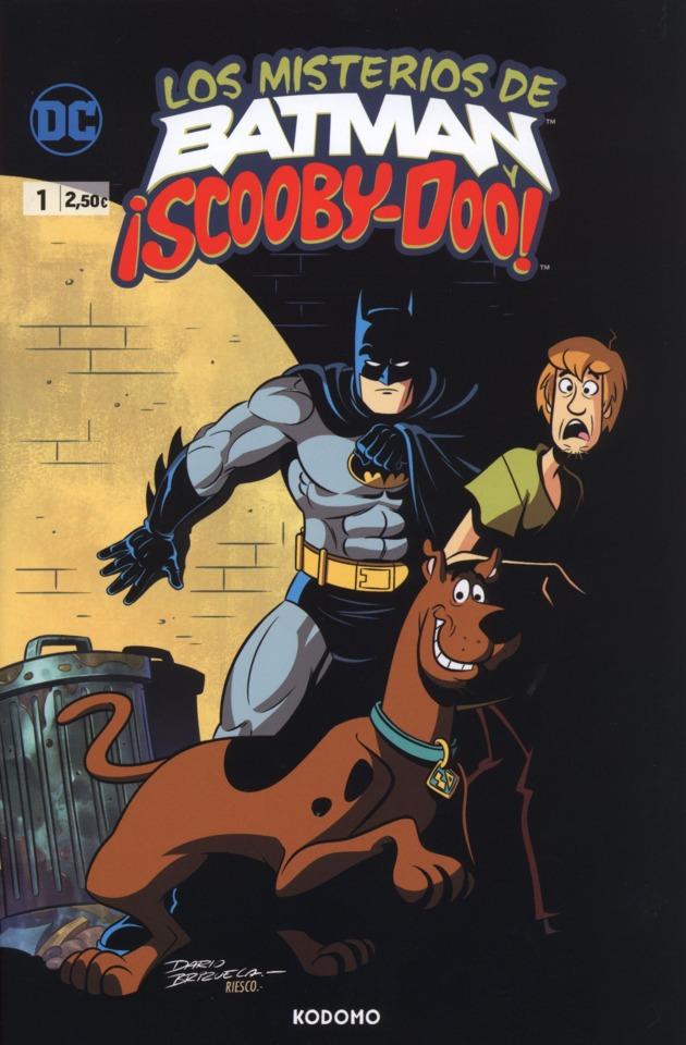 Los Misterios de Batman y ¡Scooby-Doo! cover — © ECC Ediciones