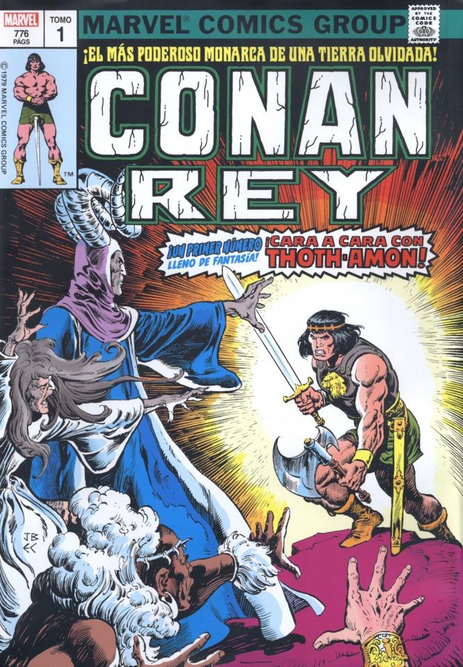 Marvel Omnibus. Conan Rey: La Etapa Marvel Original cover — © Panini España