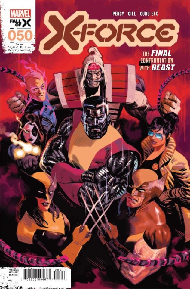 X-Force #50 cover