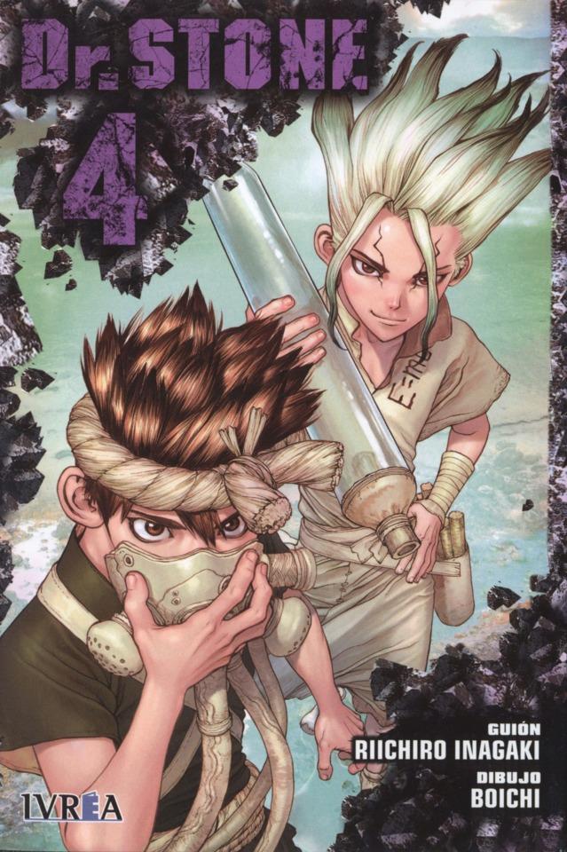 Dr. Stone #4 cover