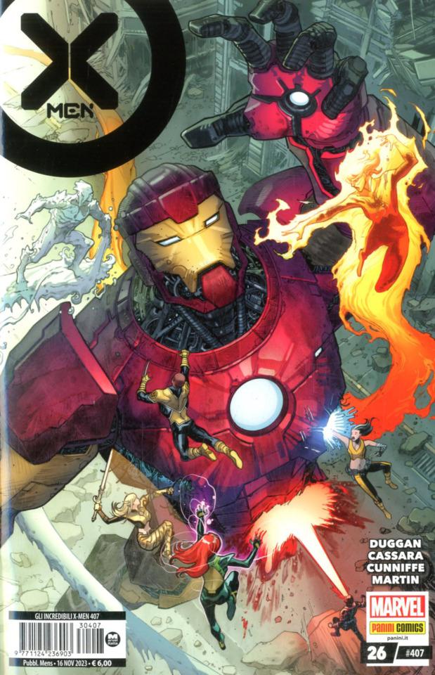 Gli Incredibili X-Men #407 cover