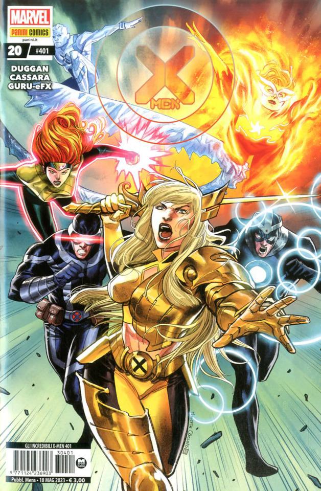 Gli Incredibili X-Men #401 cover