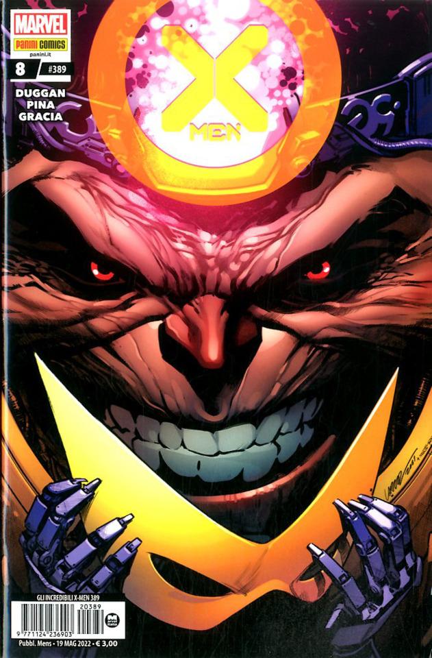 Gli Incredibili X-Men #389 cover