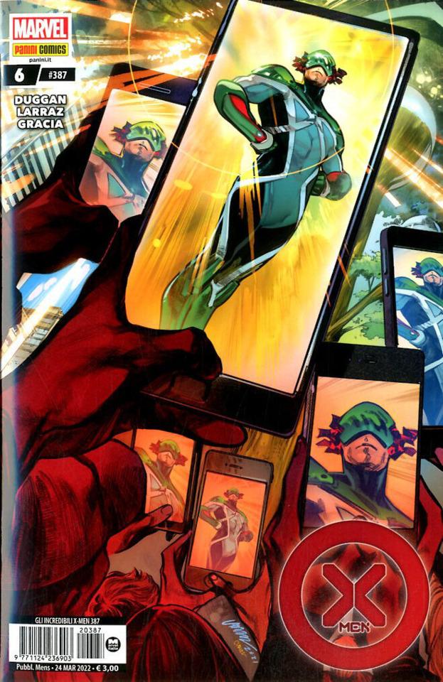 Gli Incredibili X-Men #387 cover