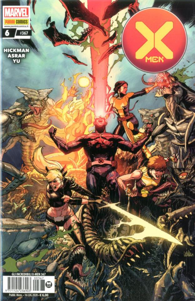 Gli Incredibili X-Men #367 cover