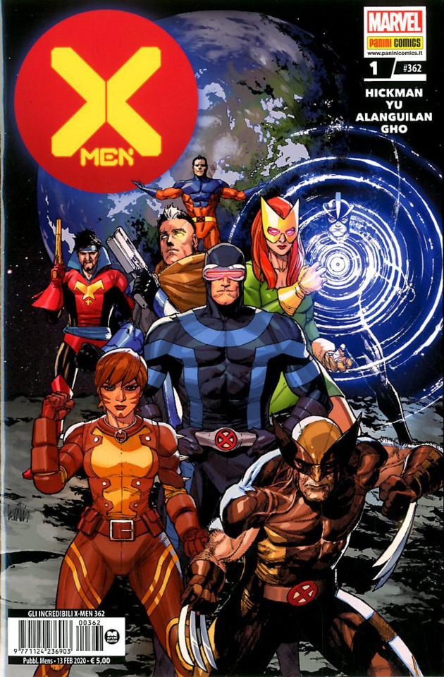 Gli Incredibili X-Men #362 cover