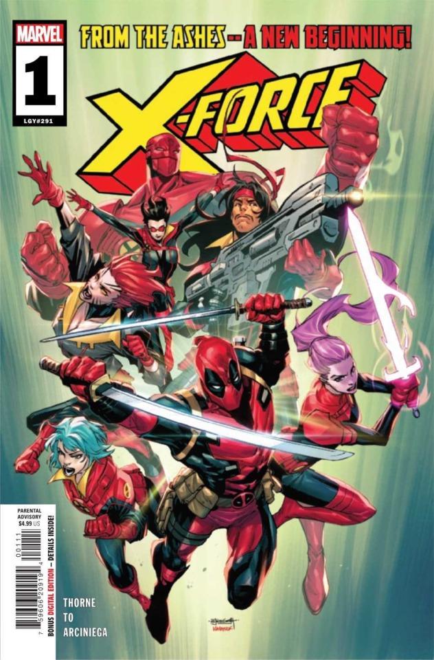 X-Force #1 cover