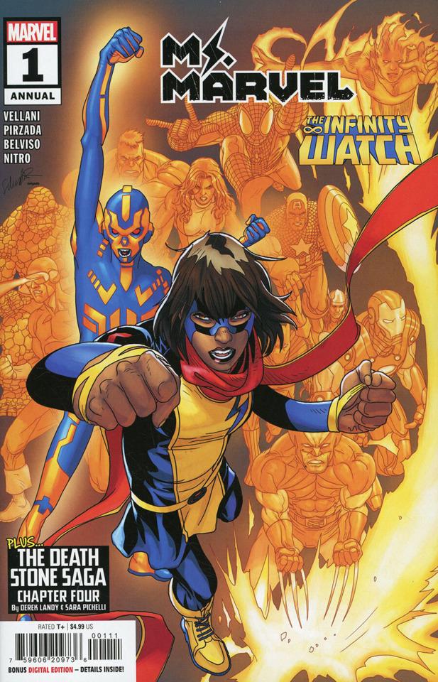 Ms. Marvel Annual cover — © Marvel