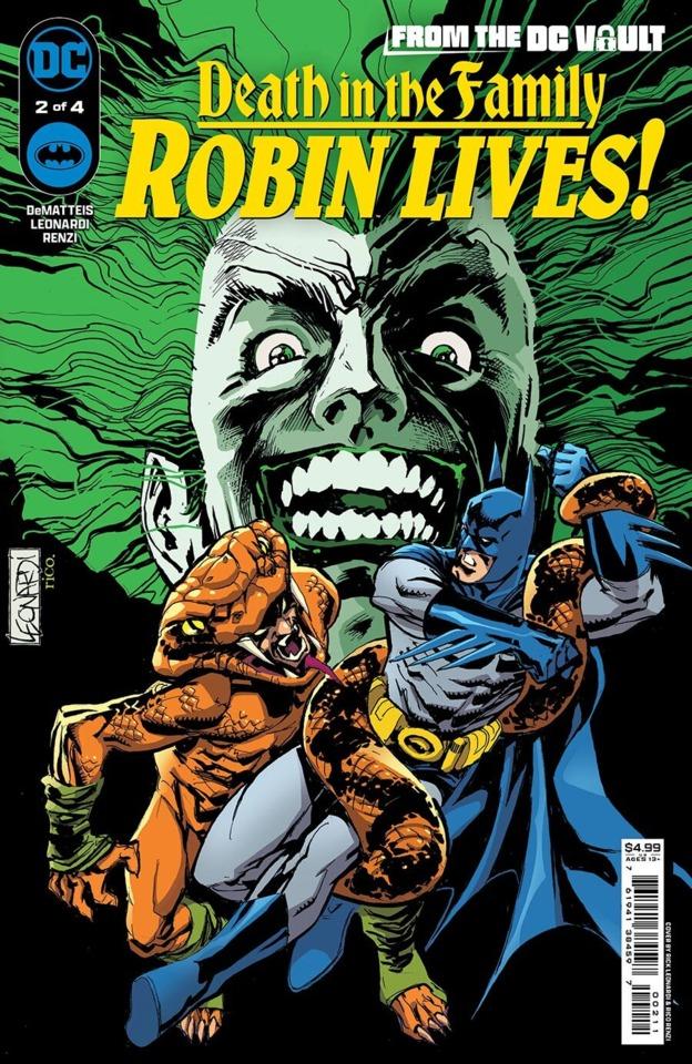 From the DC Vault: Death in the Family: Robin Lives! #2 cover