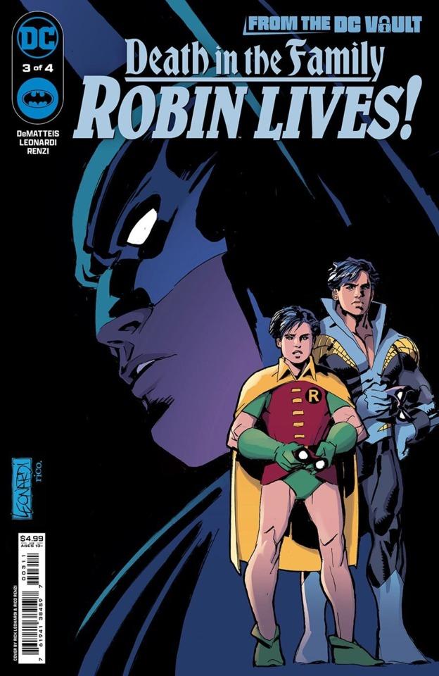From the DC Vault: Death in the Family: Robin Lives! #3 cover