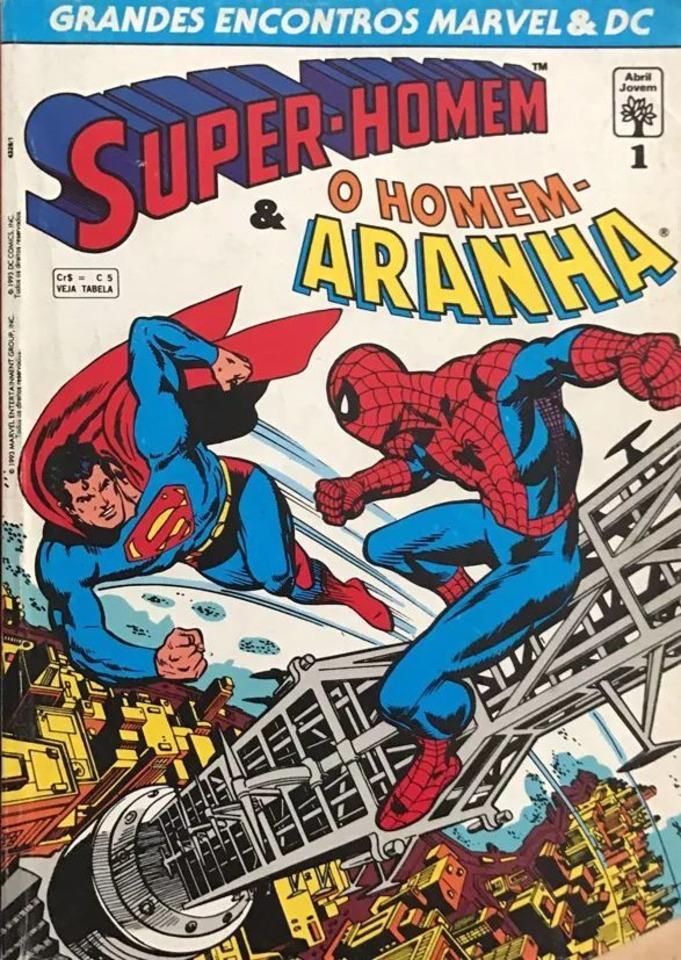 Grandes Encontros Marvel & DC cover — © Abril