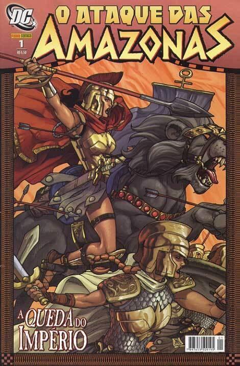 O Ataque das Amazonas cover — © Panini Brasil