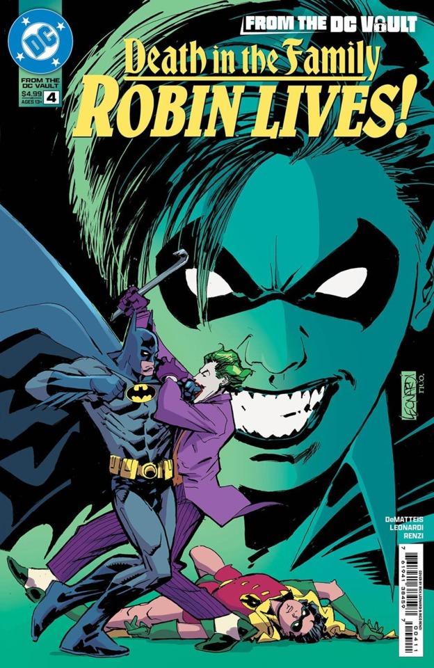 From the DC Vault: Death in the Family: Robin Lives! #4 cover