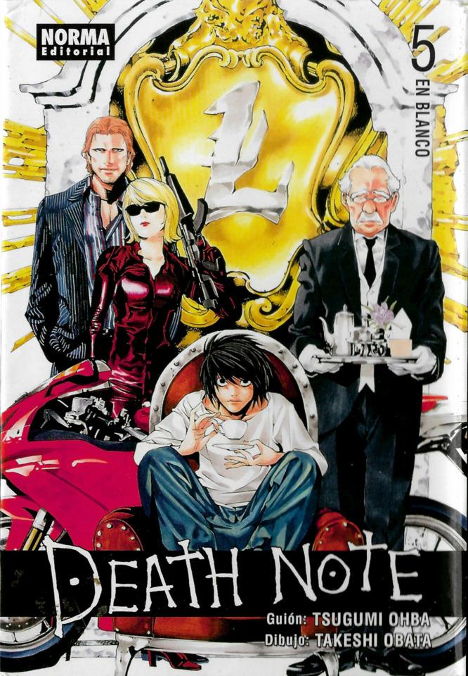 Death Note #5 cover