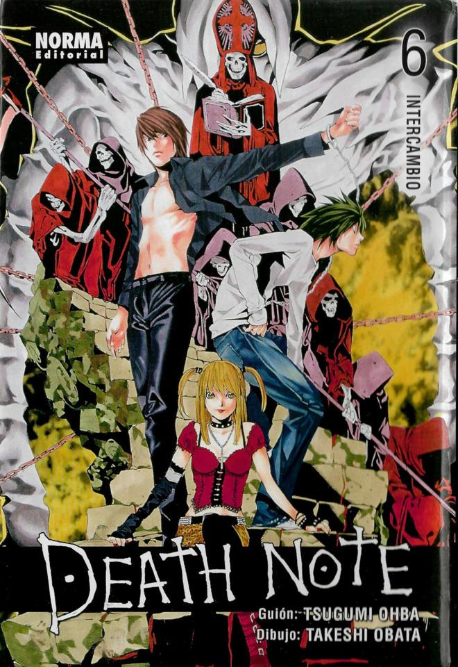 Death Note #6 cover
