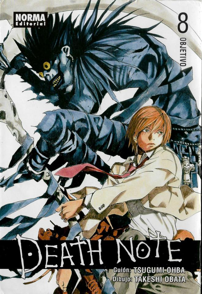 Death Note #8 cover