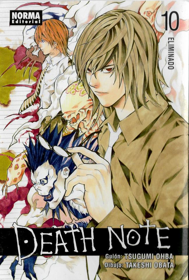 Death Note #10 cover
