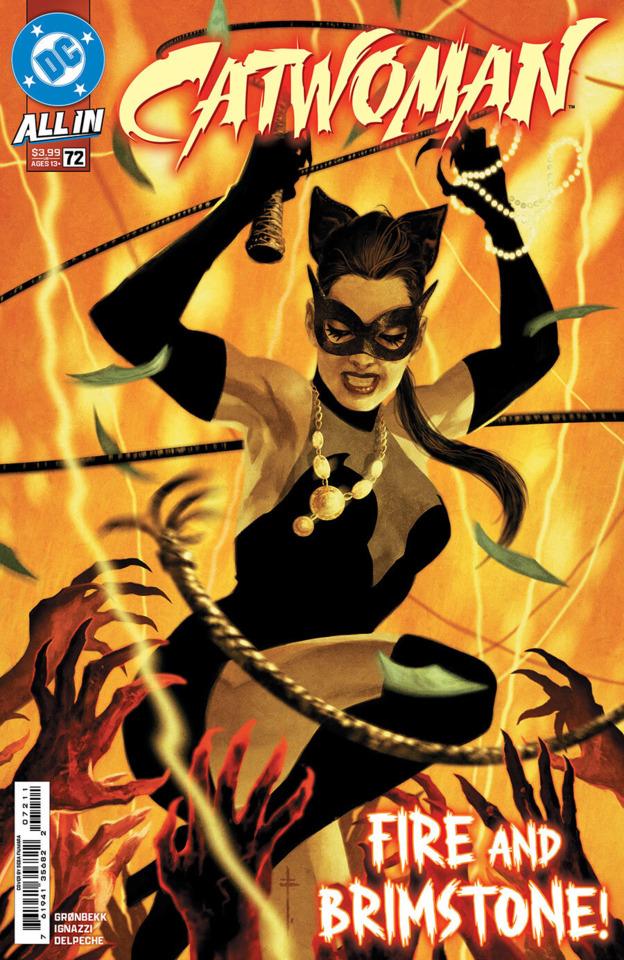 Catwoman #72 cover