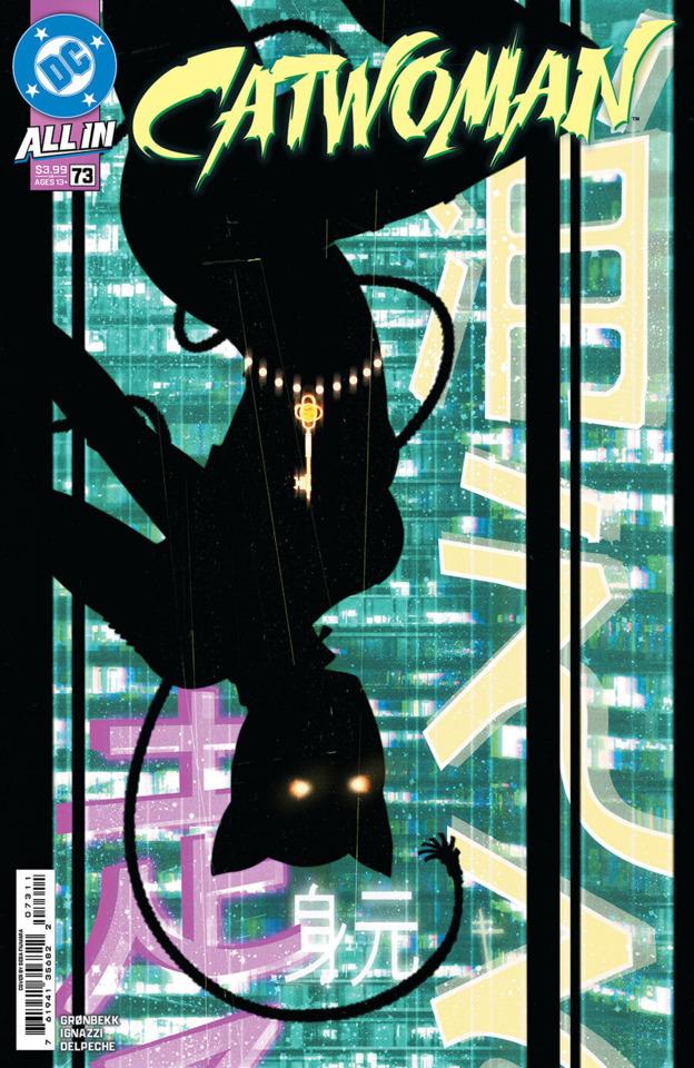 Catwoman #73 cover