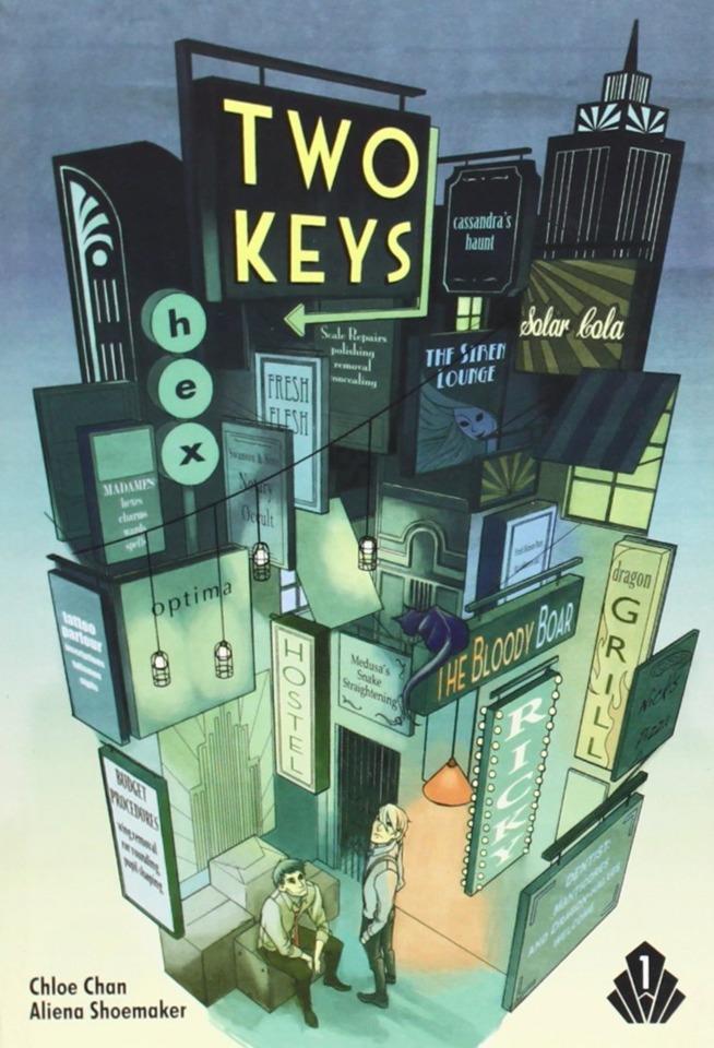 Two Keys #1 cover