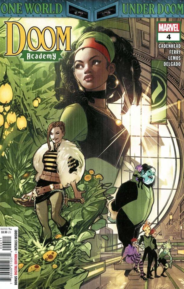 Doom Academy #4 cover