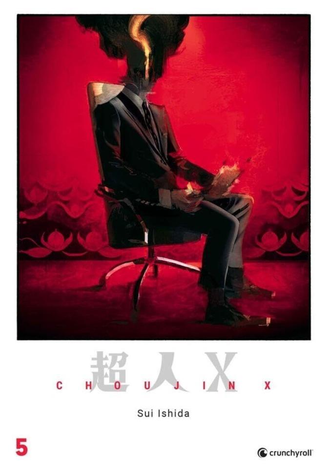 Choujin X #5 cover