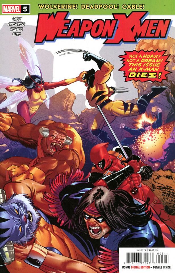Weapon X-Men #5 cover