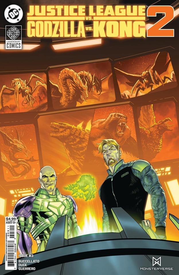 Justice League vs. Godzilla vs. Kong 2 #3 cover