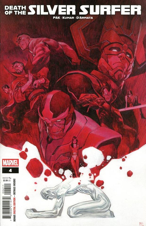 Death of the Silver Surfer #4 cover