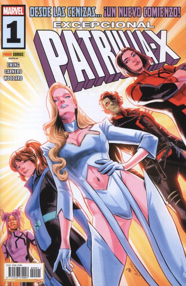 Excepcional Patrulla-X cover — © Panini España