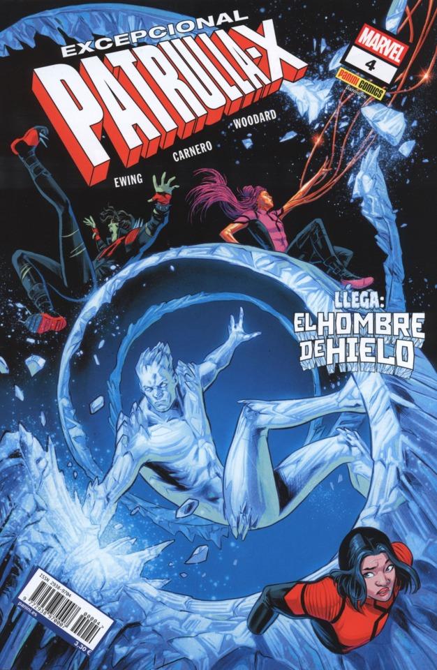 Excepcional Patrulla-X #4 cover