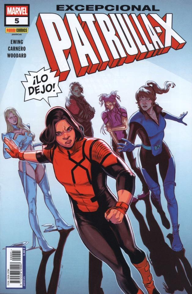 Excepcional Patrulla-X #5 cover