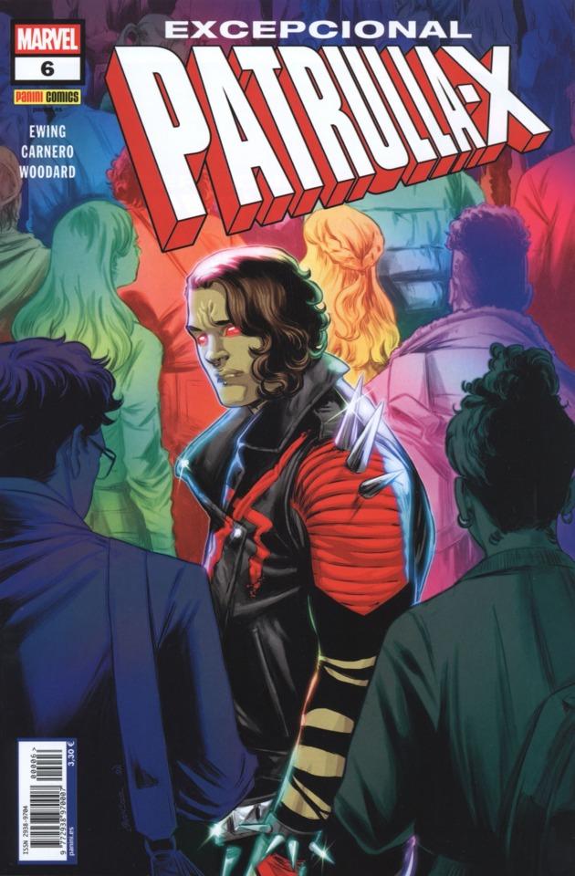 Excepcional Patrulla-X #6 cover