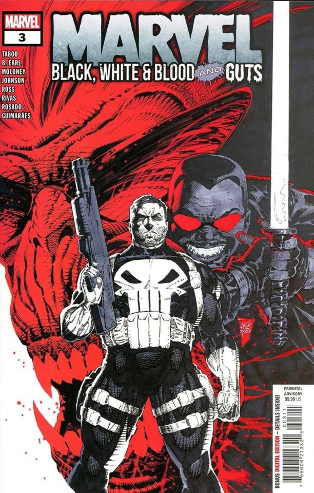Marvel: Black, White & Blood and Guts #3
