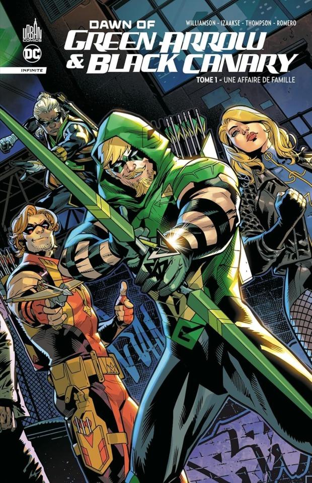 Dawn of Green Arrow & Black Canary cover — © Urban Comics