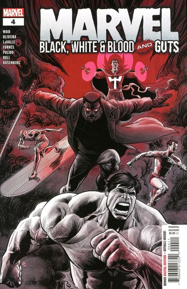 Marvel: Black, White & Blood and Guts #4