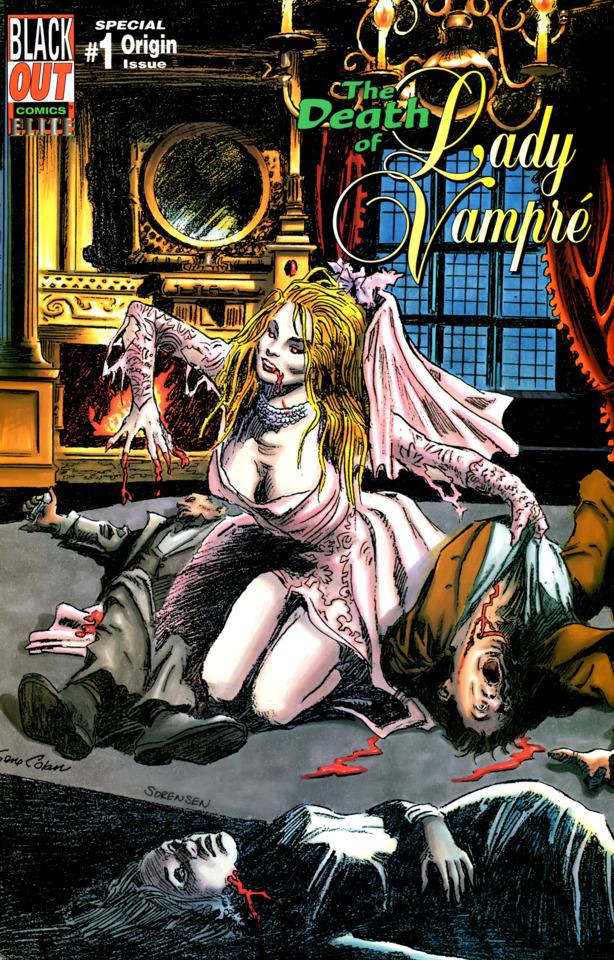 Death of Lady Vampré #1 cover