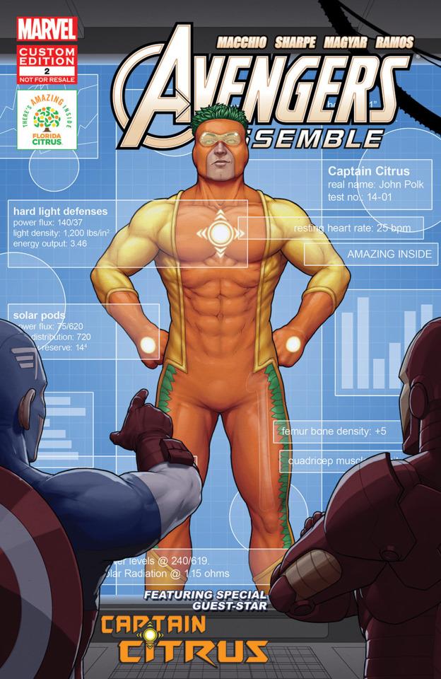 Avengers Assemble Featuring Captain Citrus #2