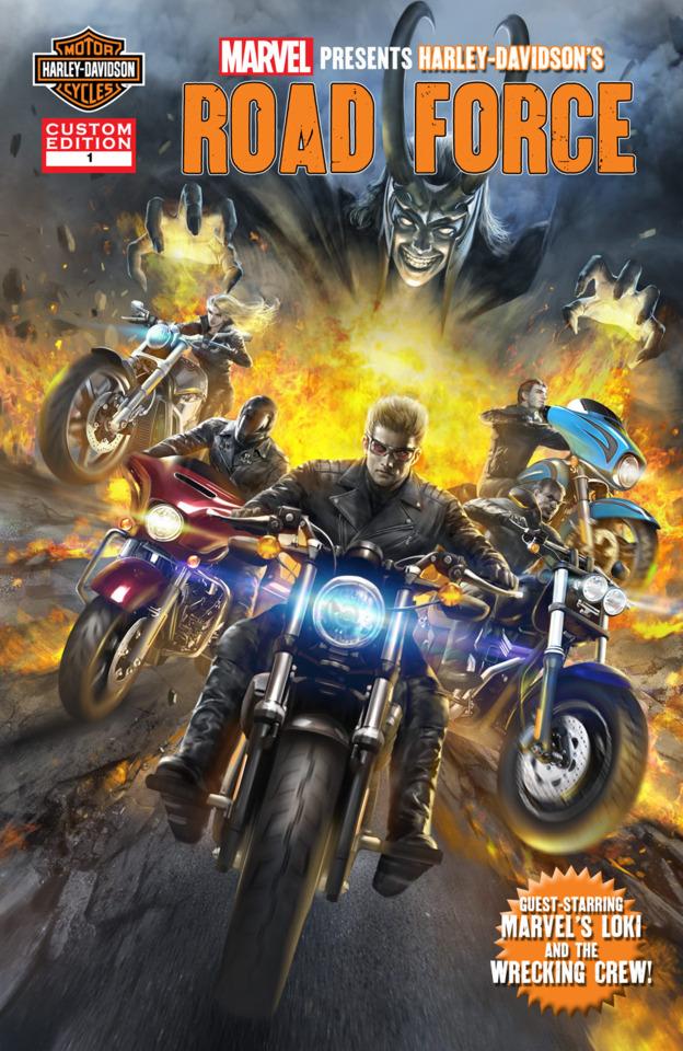 Road Force: Wrecked & Ruined #1 cover