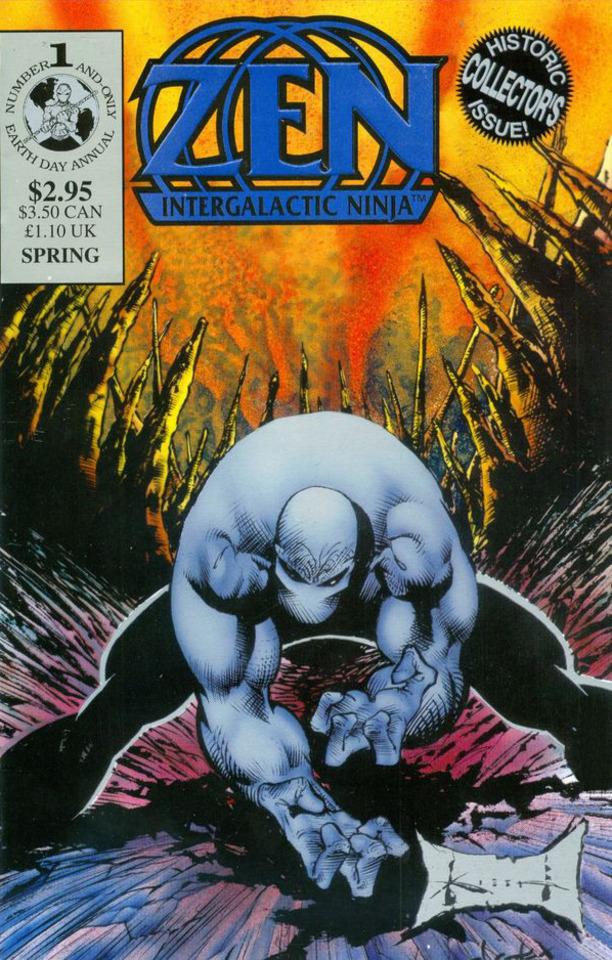 Earth Day Annual cover — © Zen Comics Publishing
