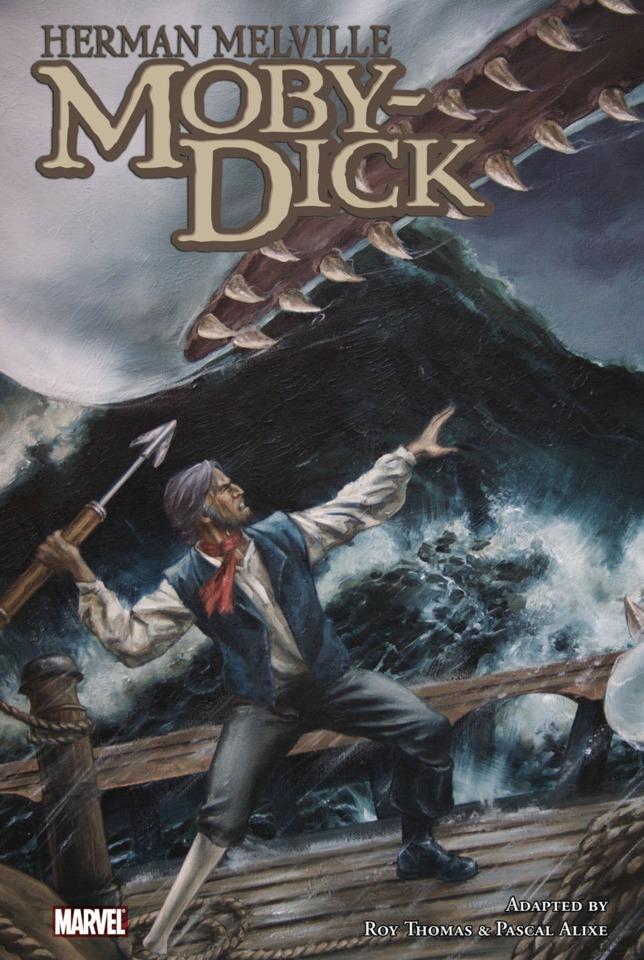 Marvel Illustrated: Moby Dick cover — © Marvel