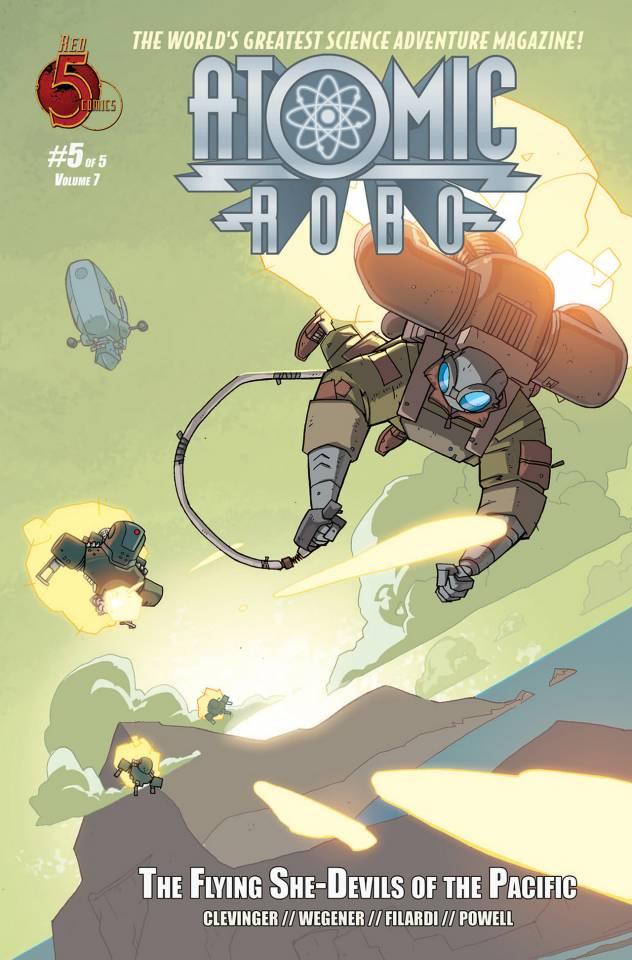 Atomic Robo: The Flying She-Devils of the Pacific #5