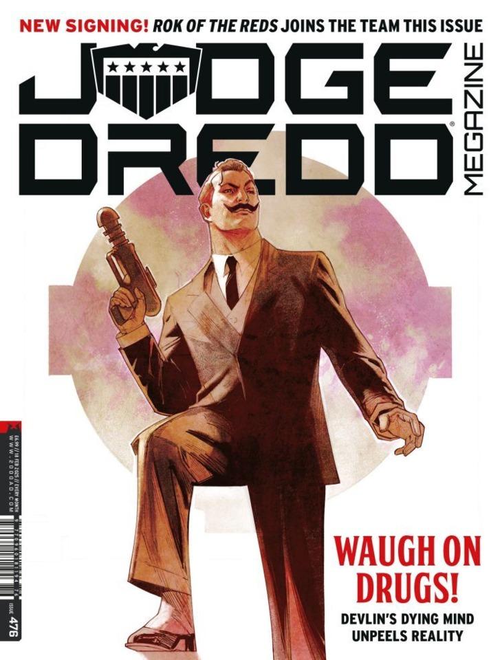 Judge Dredd Megazine #476 cover