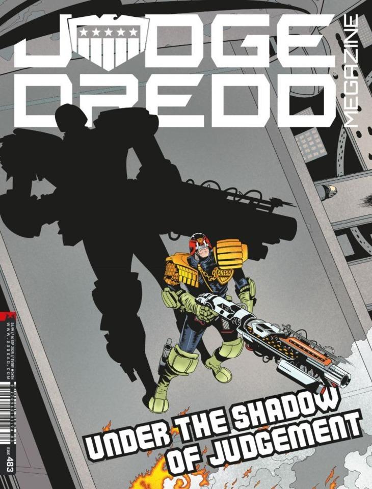 Judge Dredd Megazine #483 cover