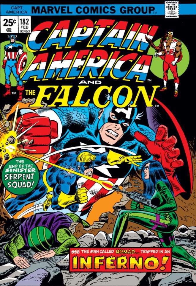 Captain America #182