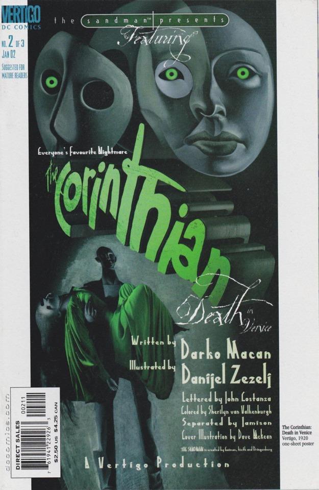 The Sandman Presents: The Corinthian #2 cover