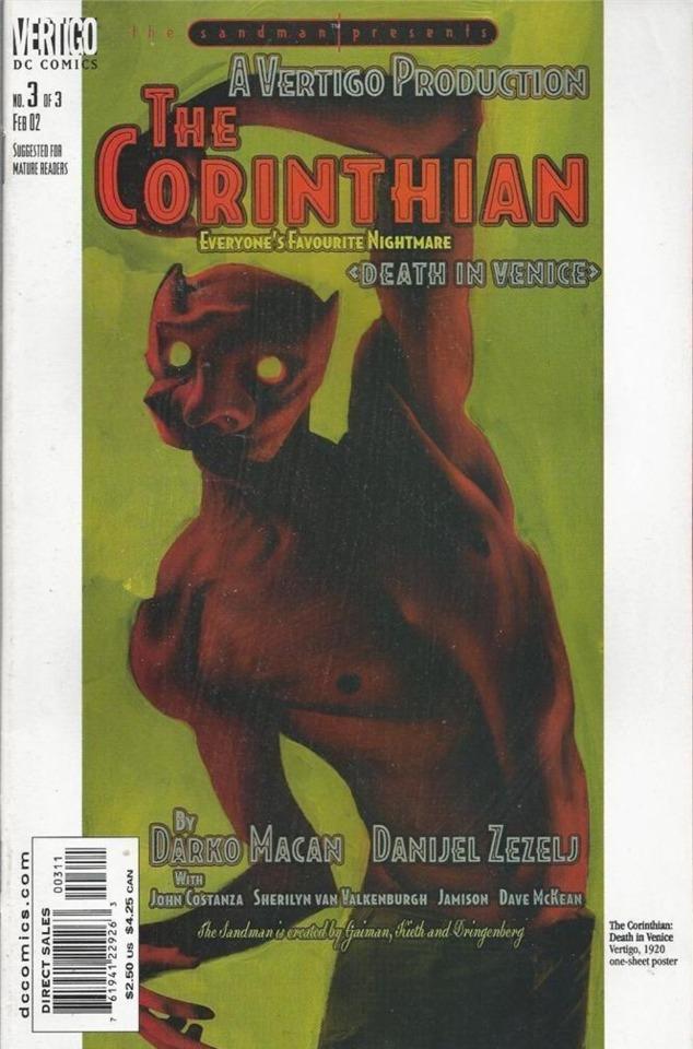 The Sandman Presents: The Corinthian #3 cover