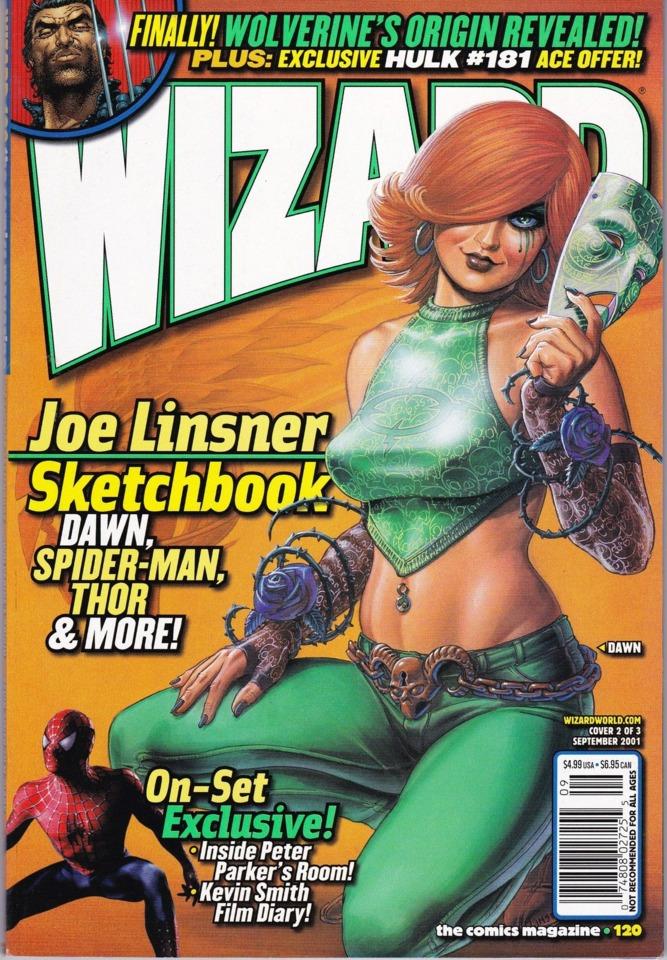 Wizard: The Comics Magazine 120