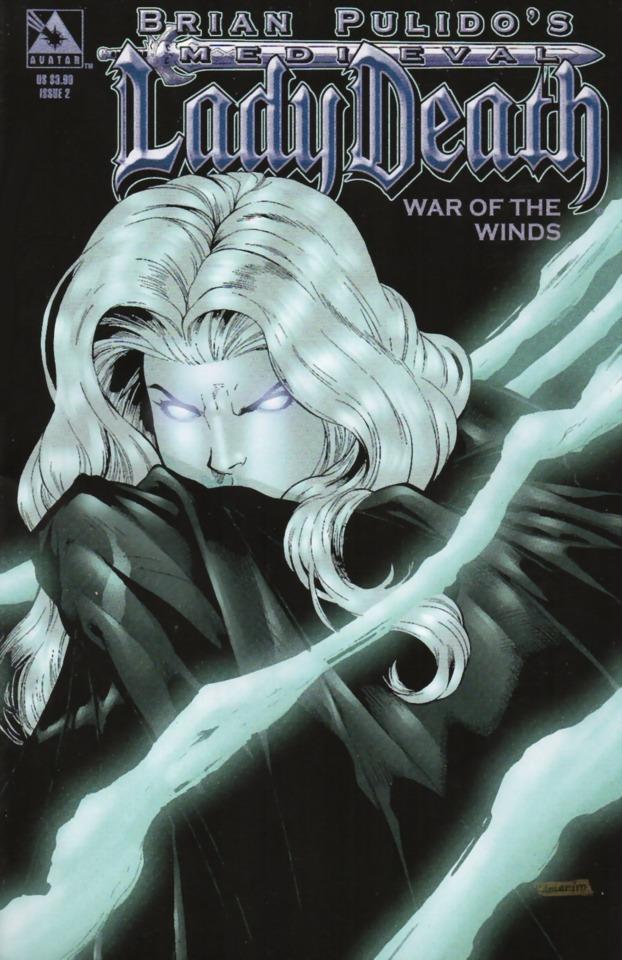 Brian Pulido's Medieval Lady Death: War of the Winds #2 cover